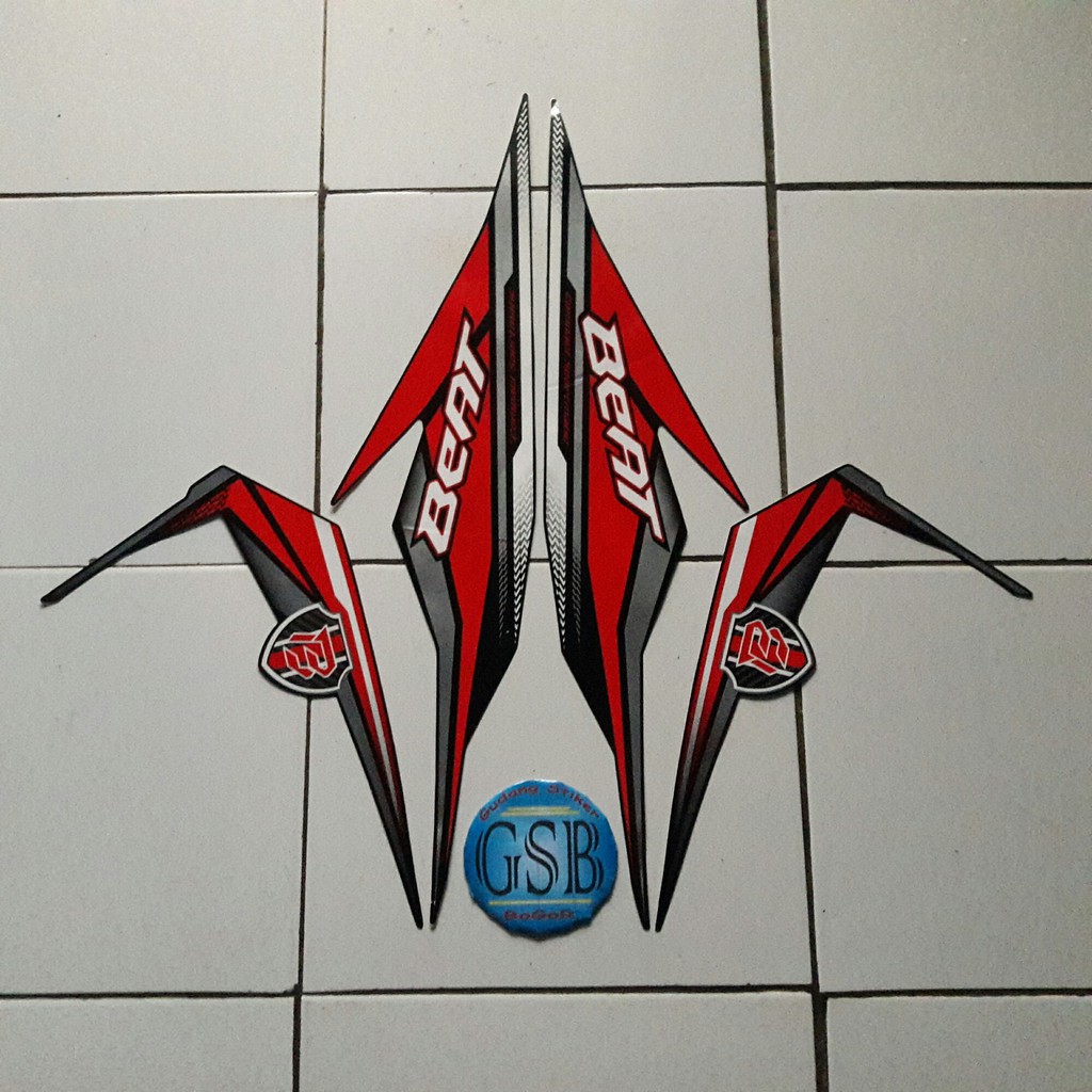 Jual Stiker  Motor  Beat  Fi Gambar Gambar Stiker 