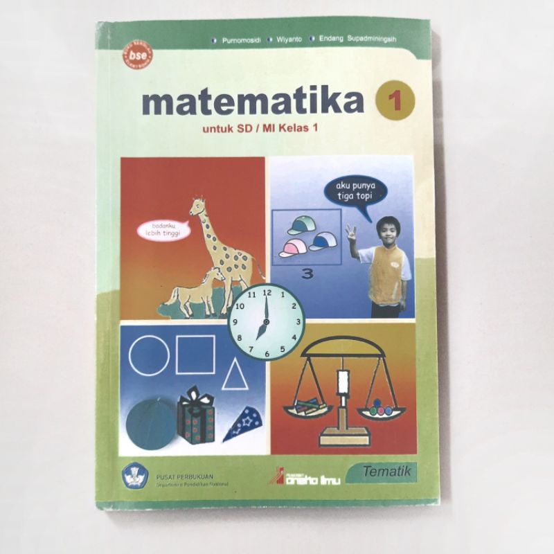 Preloved BSE Matematika Kelas 1 SD/MI
