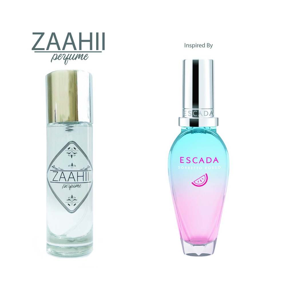 Zaahii Parfum Sorbetto Rosso -inspired- by Escada  Sorbetto Rosso