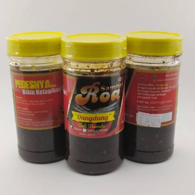 

Sambal Roa Dung Dung Asli Manado - Pedas