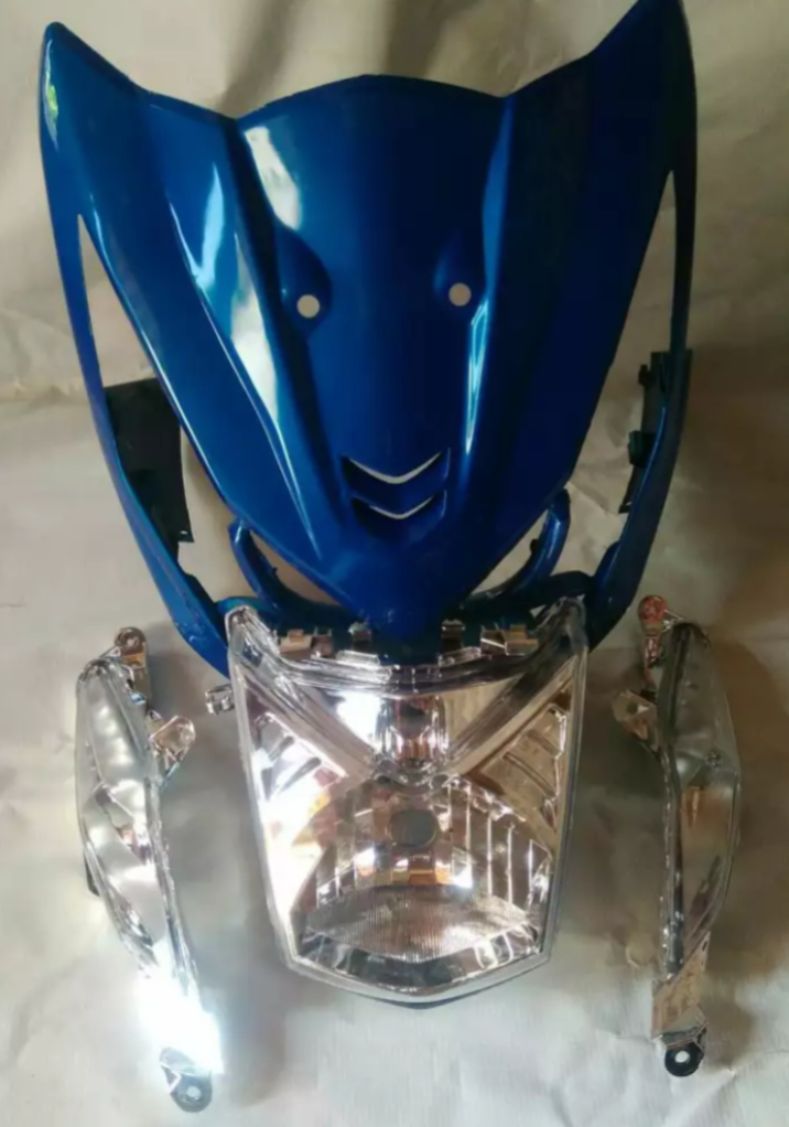 FULL SET TAMENG BODY DEPAN BEAT FI 2013-2014 BIRU