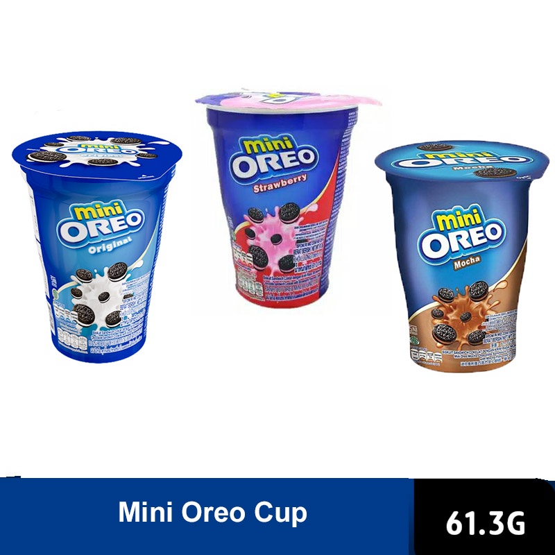 

Oreo Mini Cup - Oreo mini Camilan nikmat murah - Makanan ringan