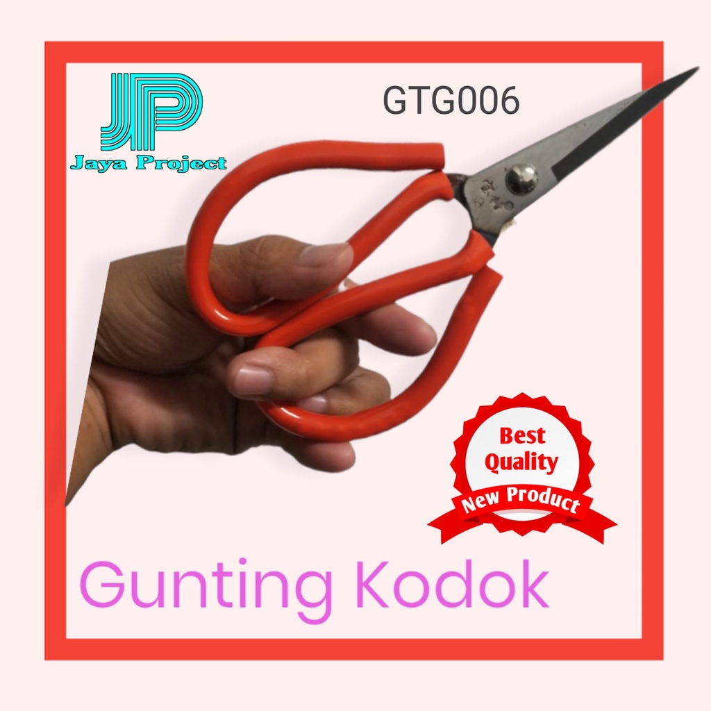 Gunting Kodok panjang 180mm Sangat Tajam GTG006