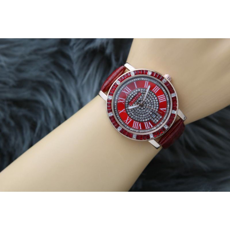 jam tangan terlaris CARTlER 4.2cm @185rb