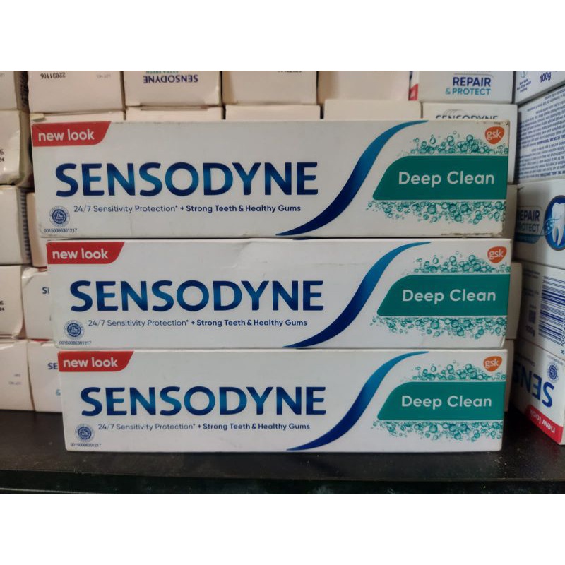 SENSODYNE PASTA GIGI DEEP Clean 100 Gr Exp 2026