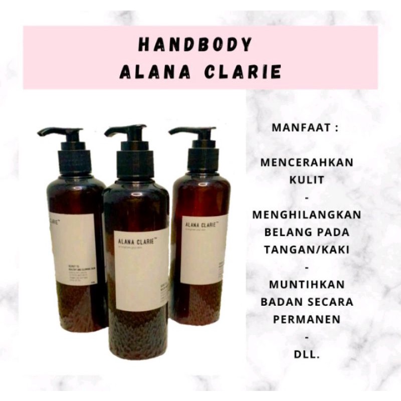Alana Clarie Body Lotion