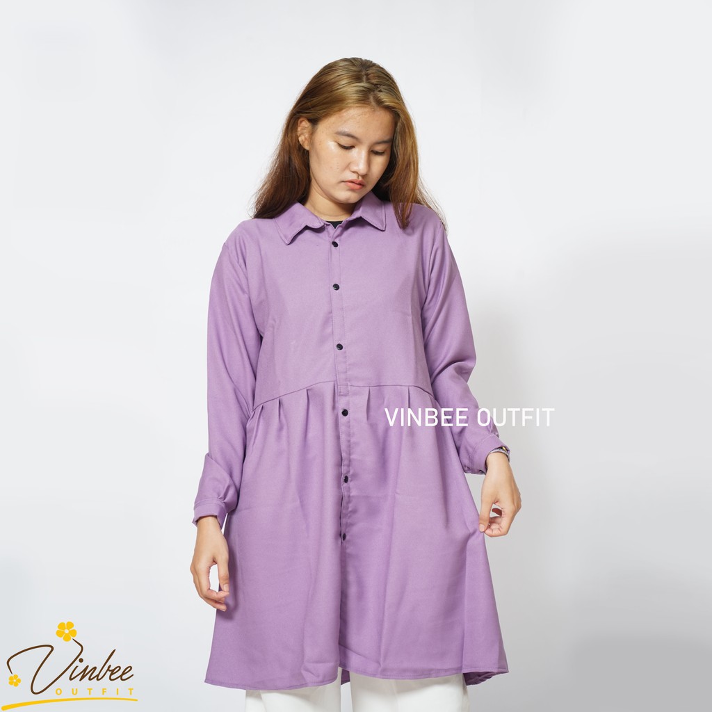 TUNIK DZUVIA KANCING HIDUP / NEDA TUNIK MUSLIM