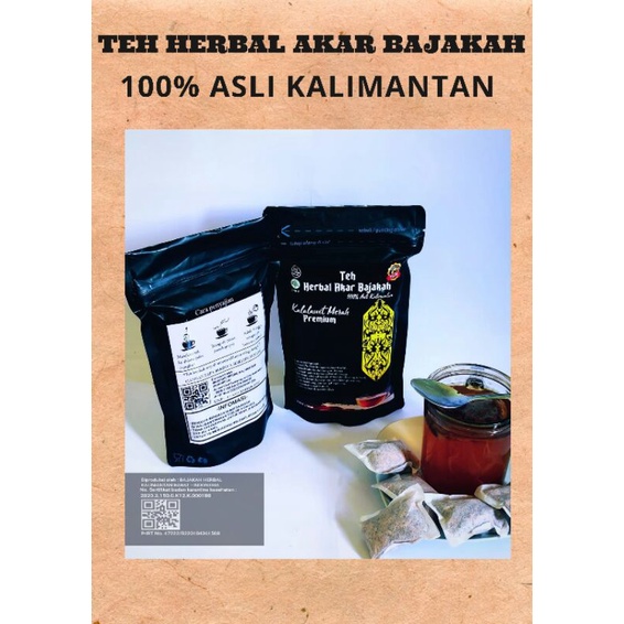 

Teh Herbal Akar Bajakah Kalalawit Merah Asli Kalimantan l isi 20