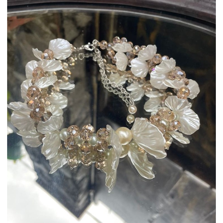 Alexandra krystal Choker (Hijab Friendly)