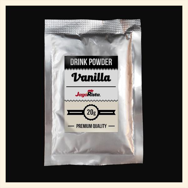 

BUBUK MINUMAN VANILLA PREMIUM JagoRista Sachet-