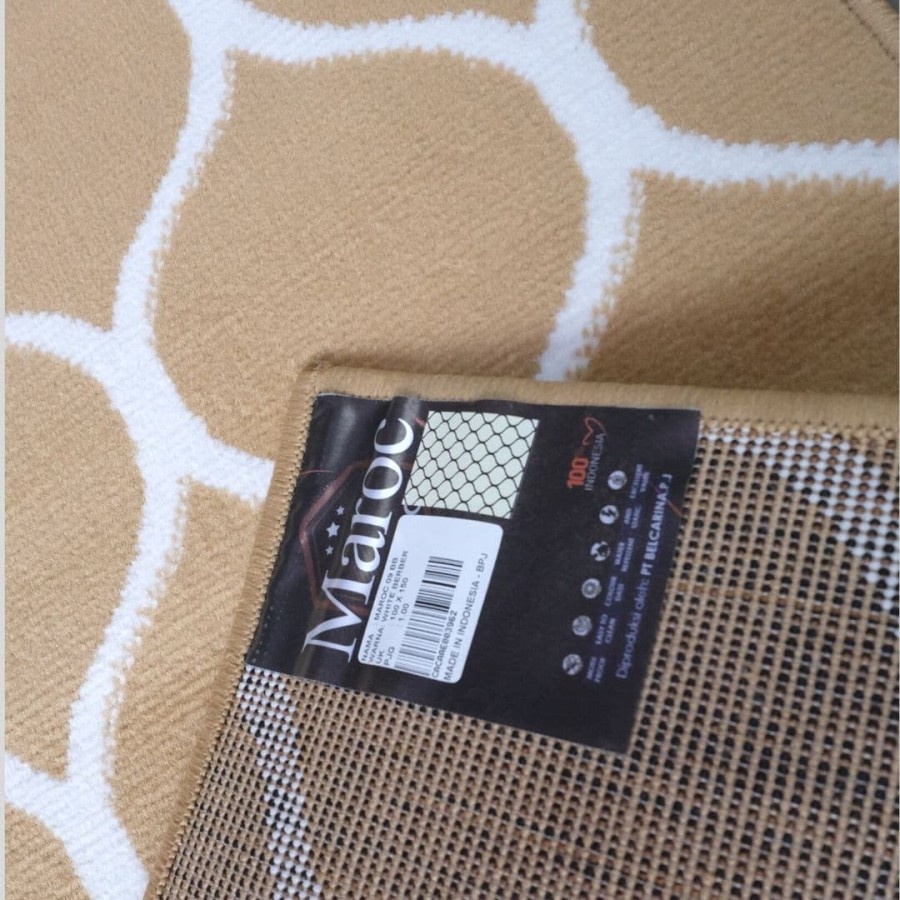 MAROC Karpet Lantai 100 x 150 B09  Beige-2