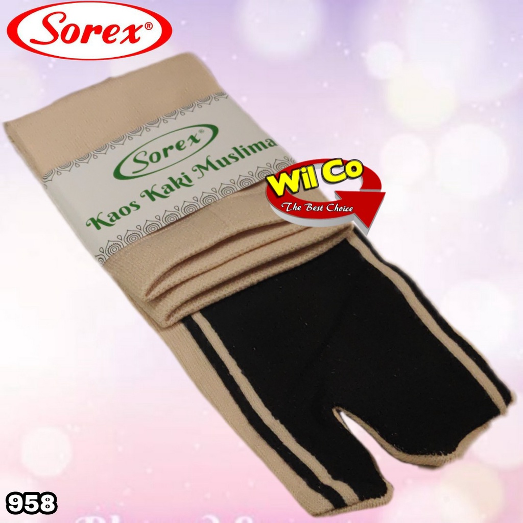 K958 - KAOS KAKI MUSLIMAH DENGAN JEMPOL SIZE S - L