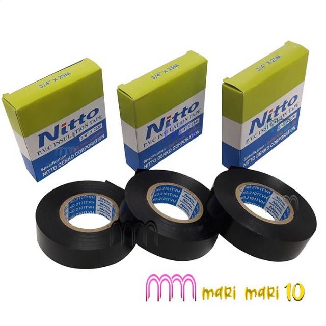 

Isolasi nitto isolasi hitam nitto tape nitto original