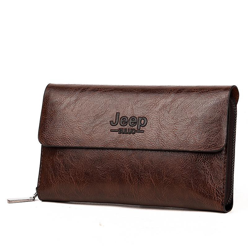 Dompet Pria Panjang Jeep Clutch Kualitas Premium 9068