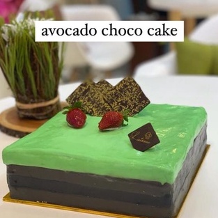 

cake Avocado Choco / cake alpukat / birthday cake