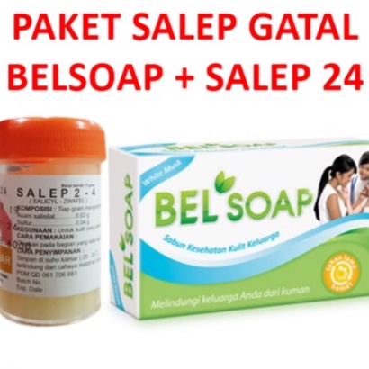 COD SALEP 24 DAN SABUN BELSOAP BELERANG  SATU PAKET TERJAMIN AMPUH