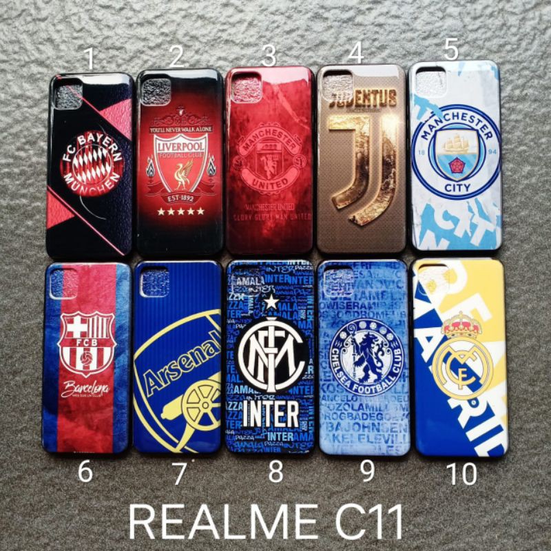 Case gambar Realme C11 motif cowok ( 6 motif ) soft softcase softshell silikon cover casing kesing housing