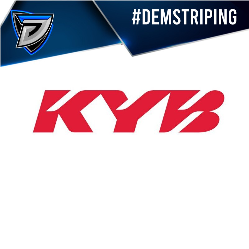 Stiker SHOCK BOTTOM KYB CUTTING