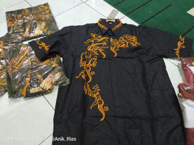 Sofi Baju Batik Pria Lengan Pendek Model Reguler Mrhsngket M.l.xl.xxl