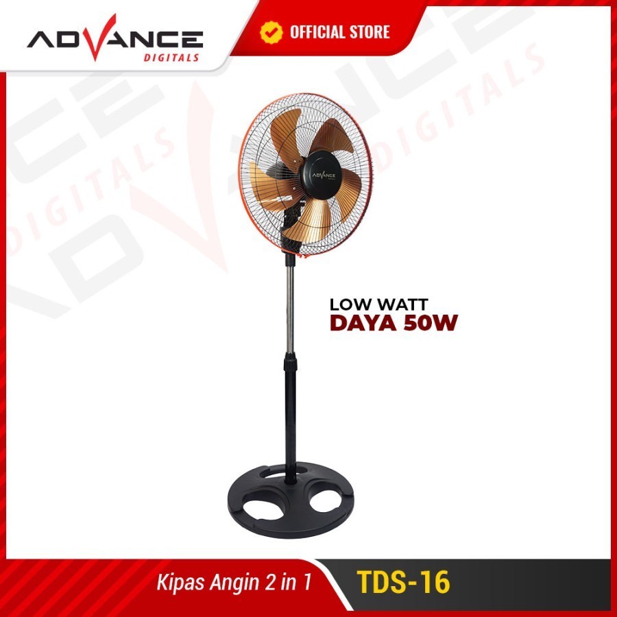 Kipas Angin Advance TDS-16 Kipas Angin 3IN1 16inch Gold Series