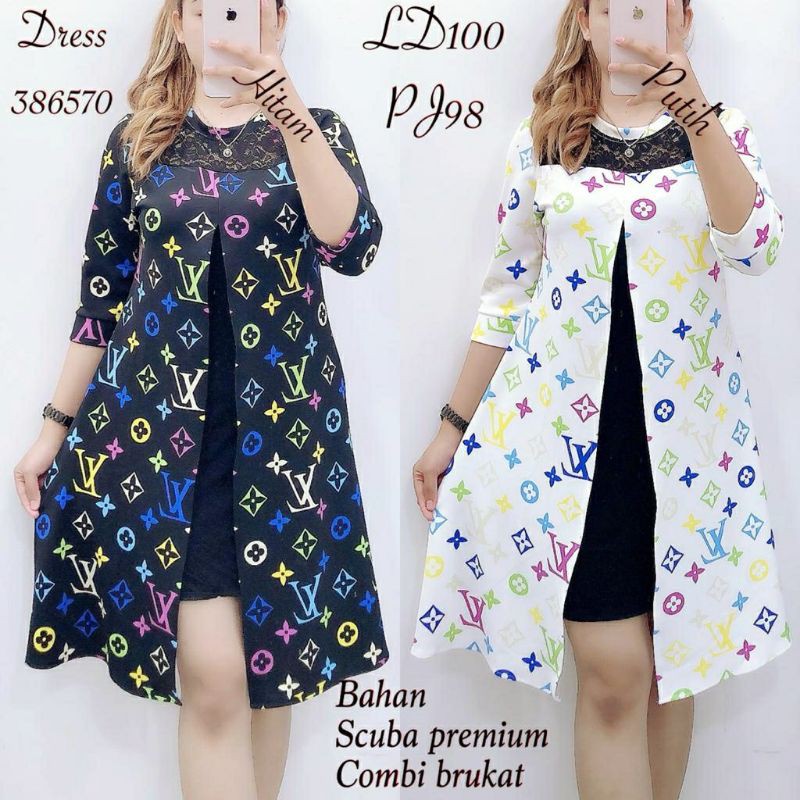 Dres 386570 bahan scuba premium