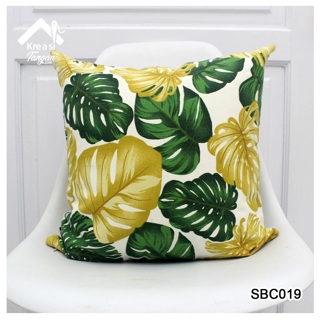 SARUNG BANTAL SOFA CANVAS 40x40, 45x45, 50x50 SBC012 SBC019