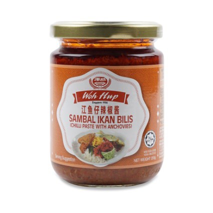 

Woh Hup Sambal Ikan Bilis 220g