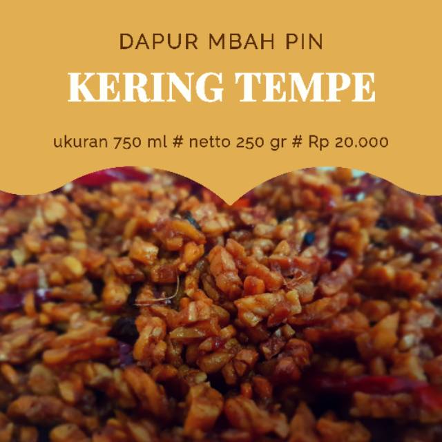 

KERING TEMPE # TEMPE OREK # PRE-ORDER DIKIRIM 14 MEI 2020