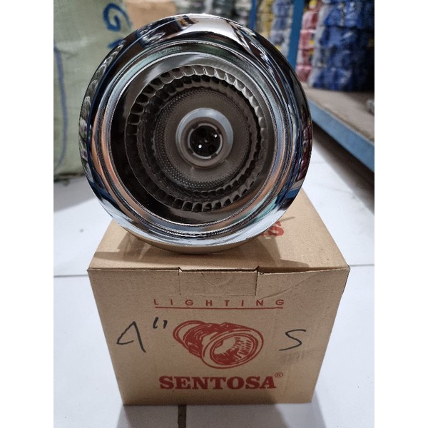 Sentosa fiting downlight 4 inch silver. 4&quot; silver