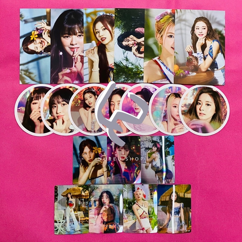 TWICE - Taste Of Love (Lenticular Coaster Tasting Card)