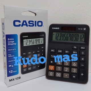 Jual Casio Kalkulator MX-12B ORIGINAL - Desktop Kalkulator Meja MX 12 B ...