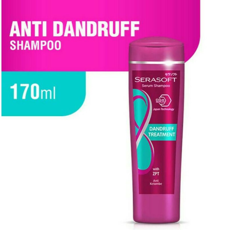 Serasoft Shampoo Dandruff Treatment 170 ml.Shampoo Anti Ketombe