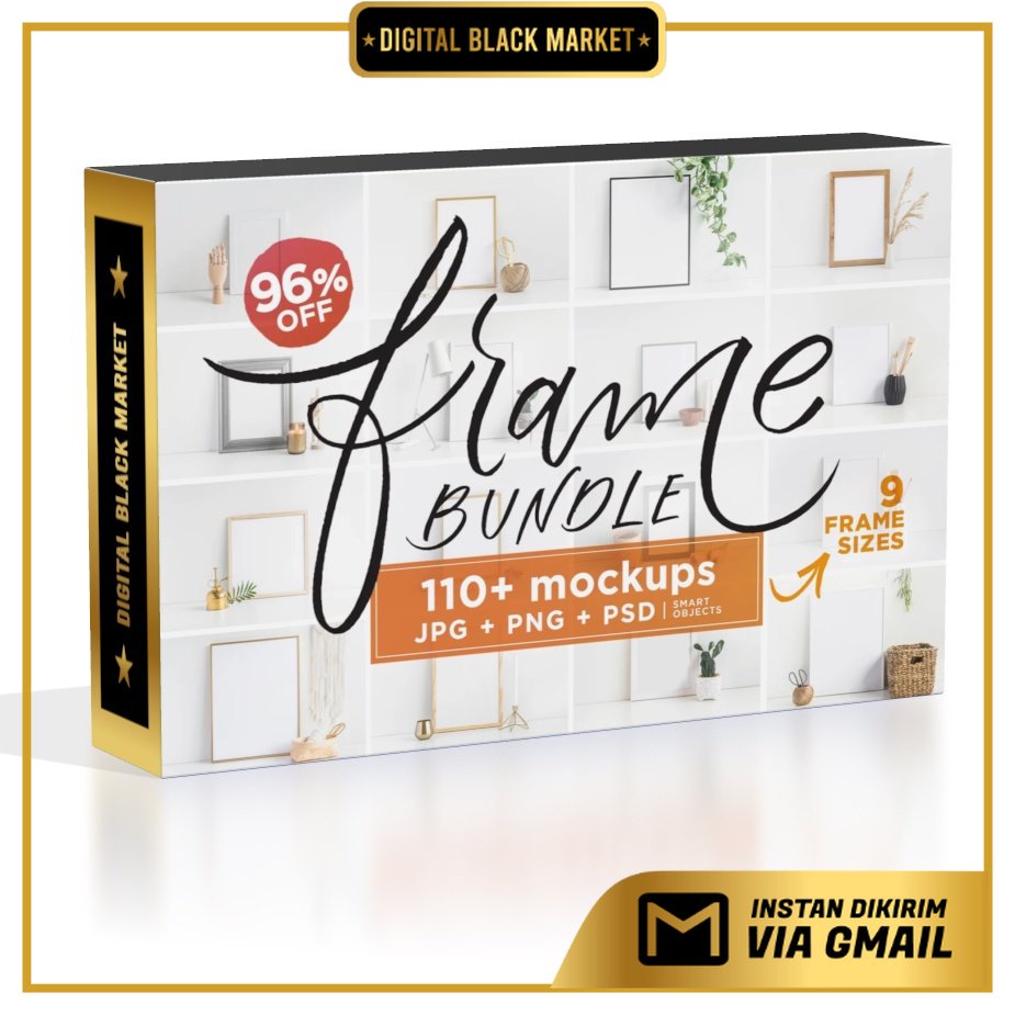 Frame Mockup Bundle Jpg Png Psd