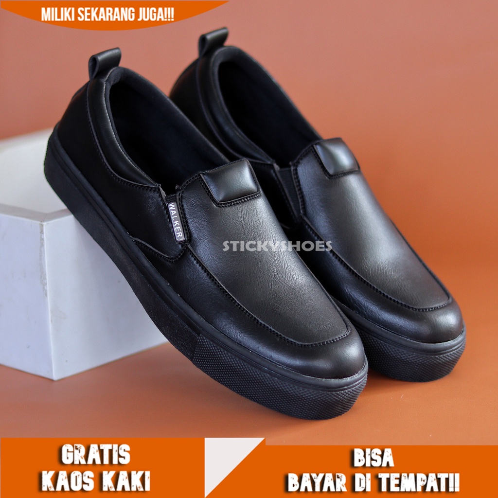 WALKER - Sepatu Selop Pria Sepatu Kasual Pria Original Sepatu Slop