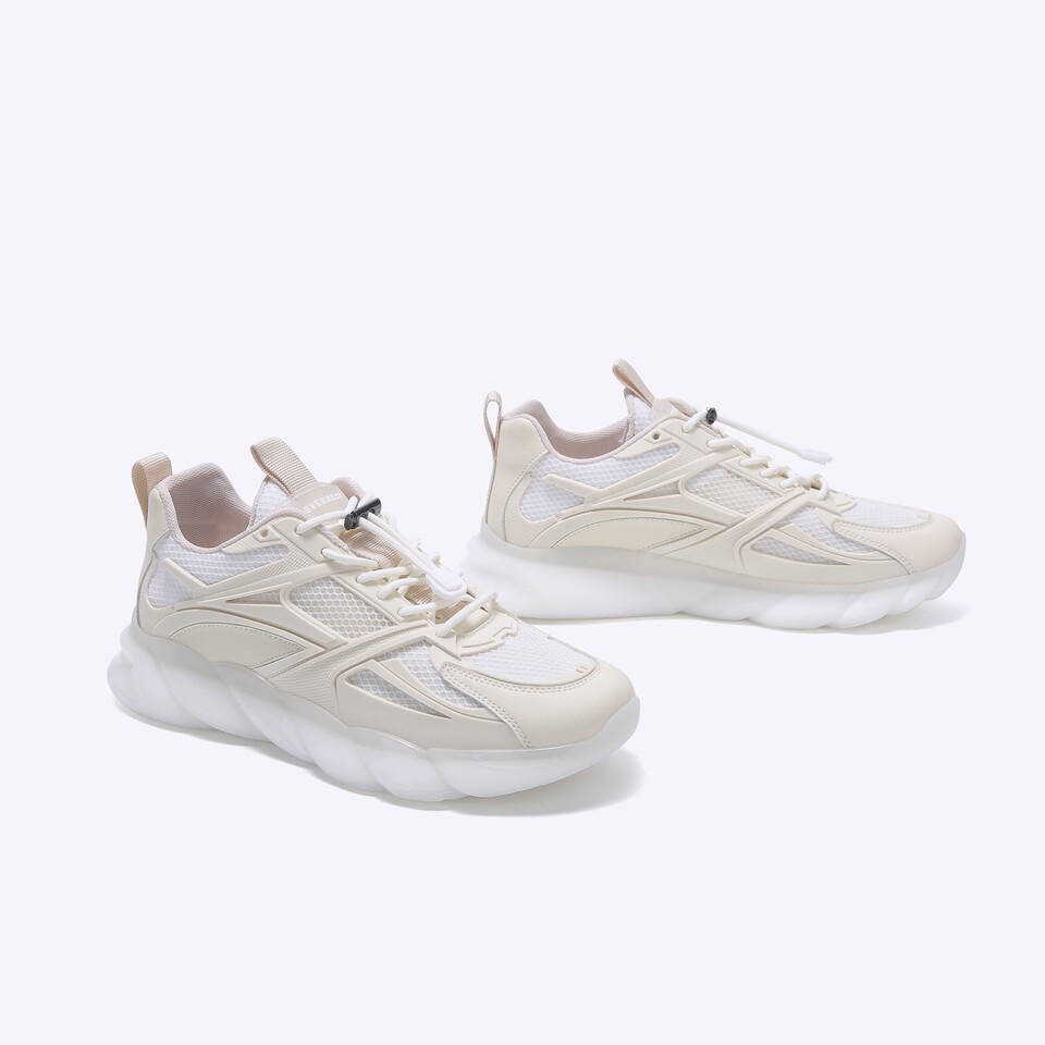 SEPATU SNEAKER EVERBEST PRIA ORIGINAL CASUAL KETS BRANDED CREAM EM73