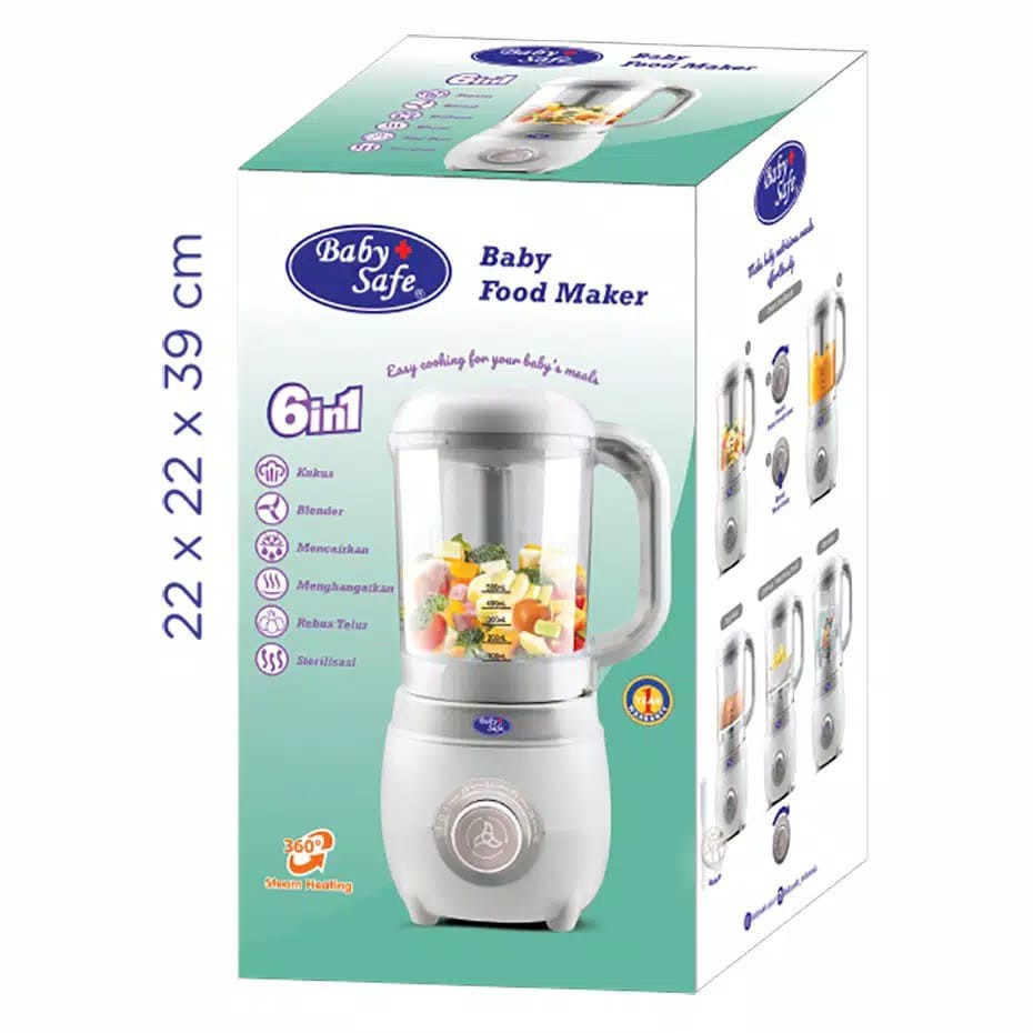 Baby Safe LB012 Baby Food Maker / Pengolah Makanan Bayi