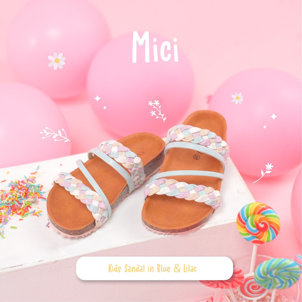 CLOEVKIDS - Mici Size 22-35 Sandal anak perempuan lucu - Candyland Series