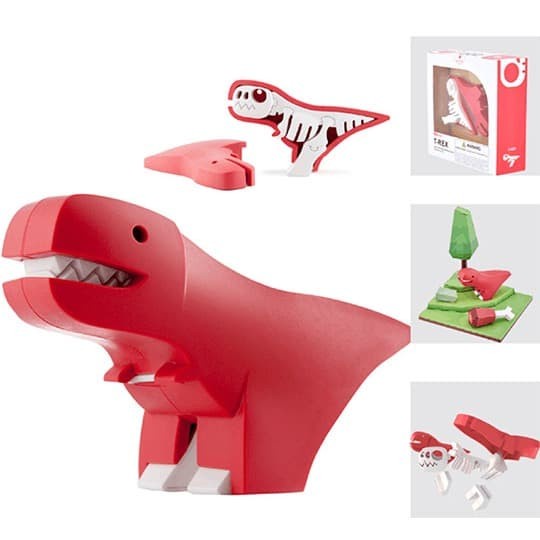 Halftoys T-REX Magnetic Figure Puzzles Mainan Anak