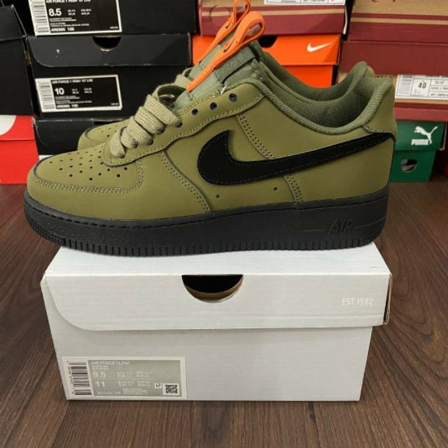 air force 1 low olive green