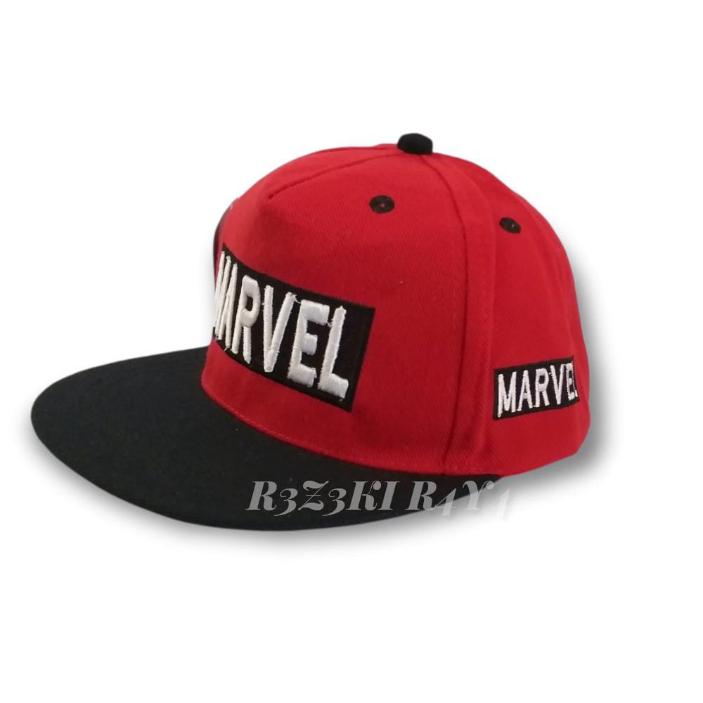 Topi Snapback Anak Motif MARVEL Topi Anak Laki Laki TERBARU