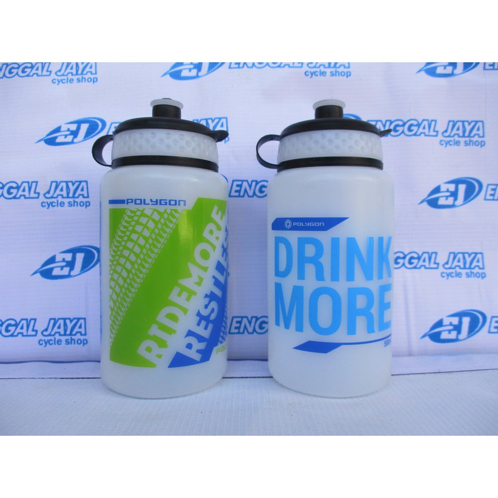 Botol Minum Polygon Original Ride More & Drink More - Botol Minum Sepeda - Botol Minum