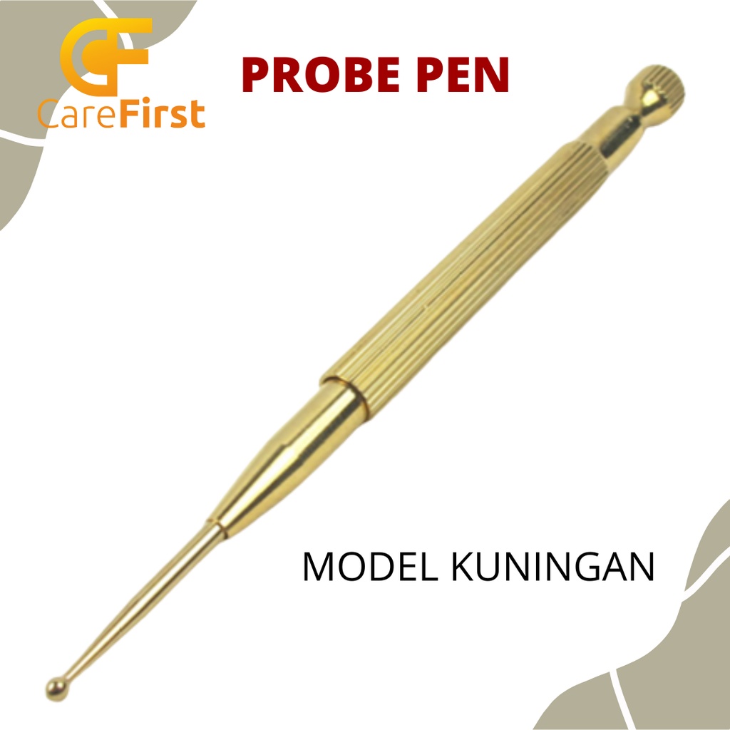 Probe pen/pena terapi akupresur/ PENA PIJAT TELINGA / PEN PROBE / AKUPRESURE TELINGA / ALAT REFLEKSI TELINGA / AKUPUNTURE TELINGA