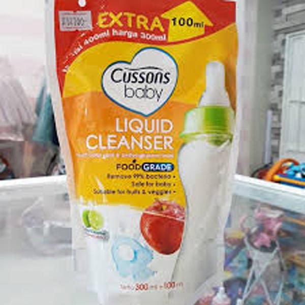 [300ML] Cussons Baby Liquid Cleanser Dish Wash 300ml / Sabun Pencuci Food Grade Bayi_Cerianti