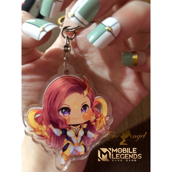 Keychain Mobile Legends Esmeralda HERO The Foreseer