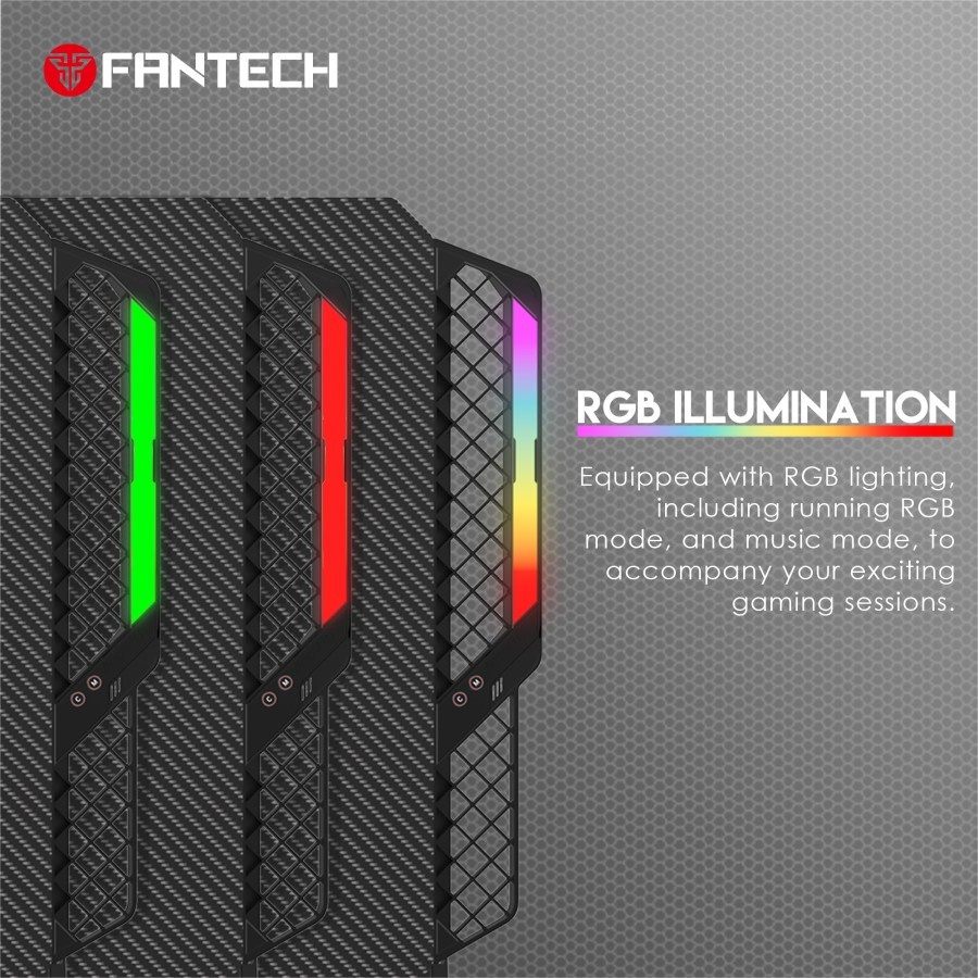 Fantech GD711 Meja Gaming - RGB Gaming Desk