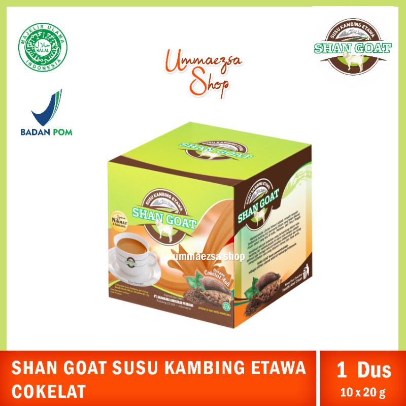 

SUSU KAMBING ETAWA BUBUK COKLAT SHAN GOAT