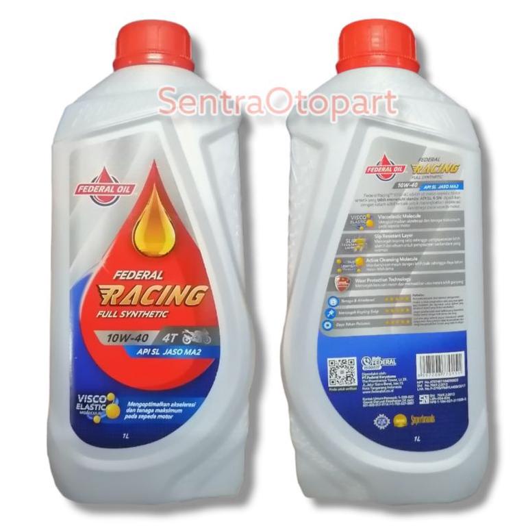 Oli Federal Racing 10W-40 Full Synthetic