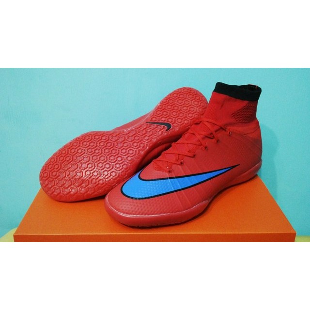 Sepatu Futsal Nike Mercurial Superfly Red Crimson