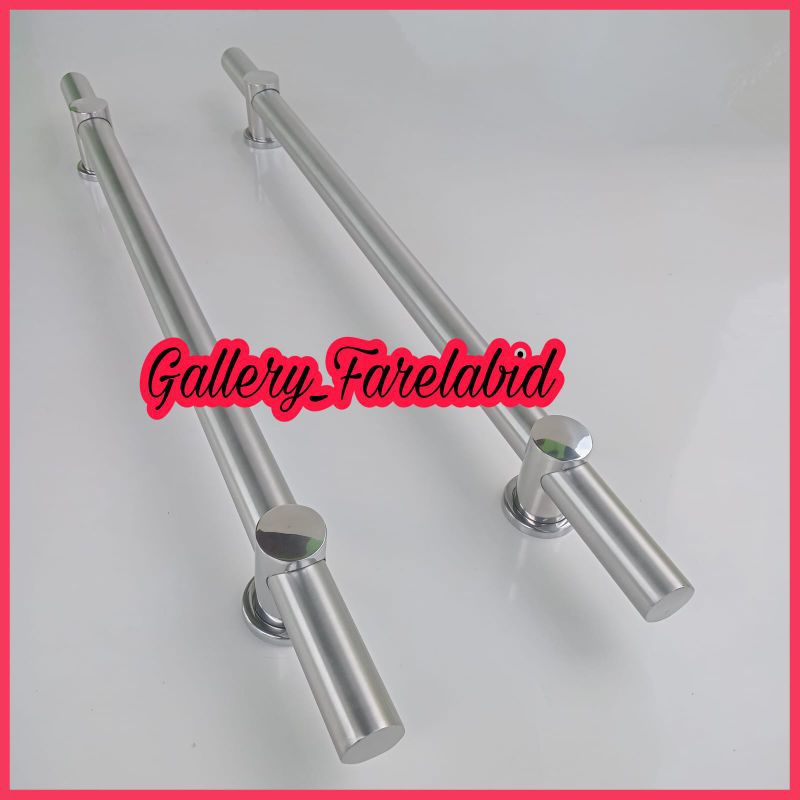 1 Meter Handle Pintu Rumah Stainless Steel 100 Cm Gagang Pintu Rumah Modern 80 Cm Pegangan Pintu Kupu Tarung Tarikan Pintu Rumah Minimalis