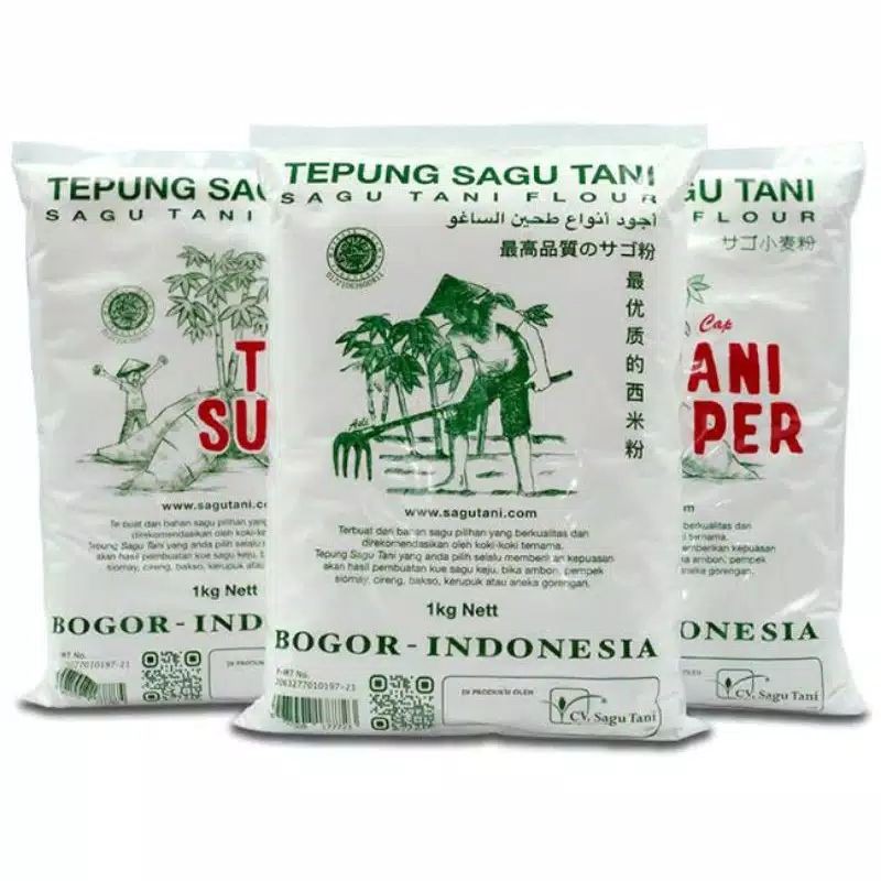 

Tepung Sagu Tani SUPER 500 Gram